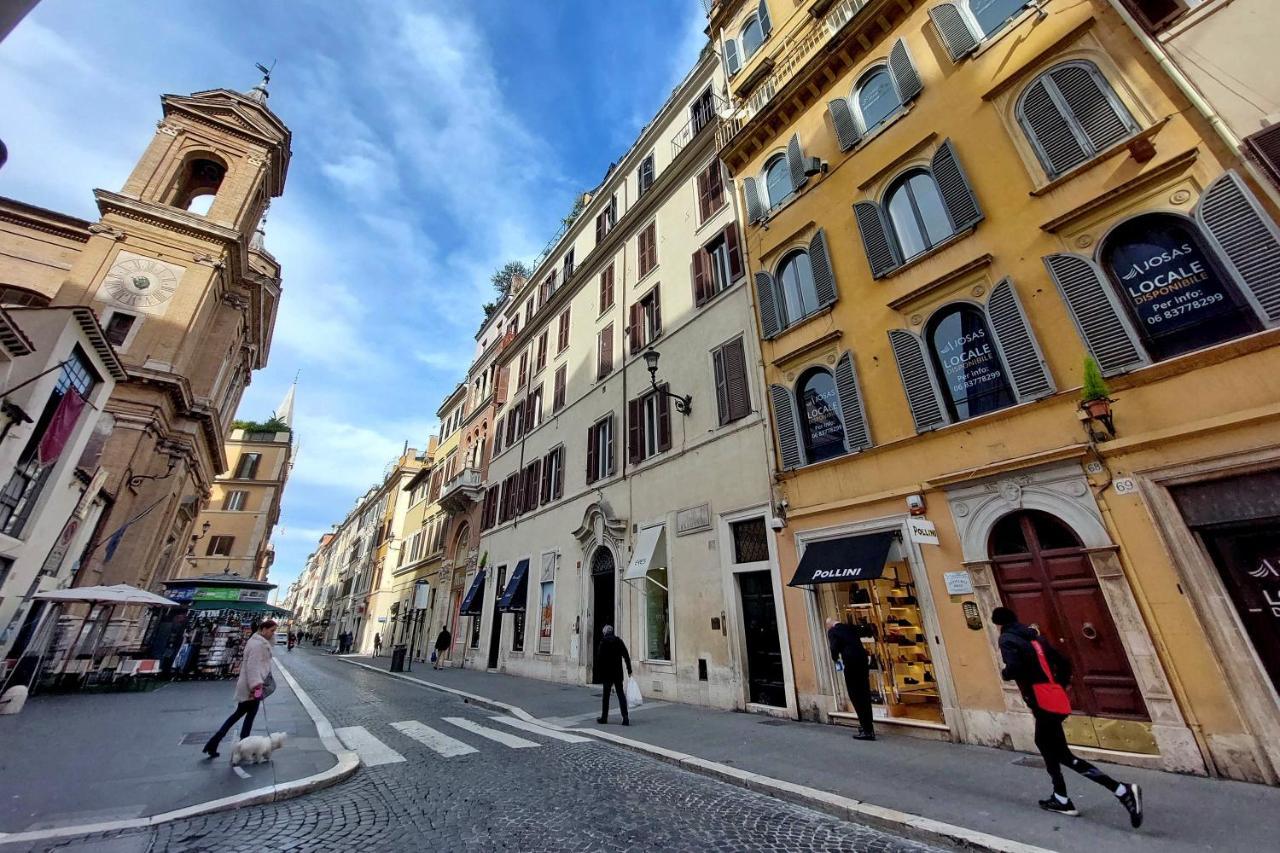 Appartamento "Spagna Spanish Steps" By FlatinРим Екстериор снимка